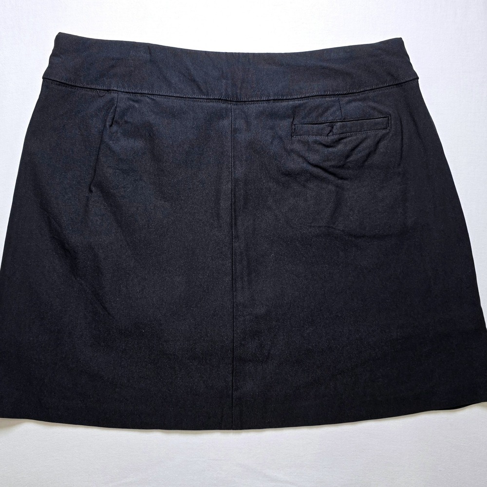 Lady Hagen Womens Size 12 Golf Skort Black Stretch Pull On Pockets - Picture 5 of 5